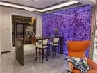 Backlit Semiprecious Pink Agate Semiprecious Stone Slab Coffee Table/ Countertop