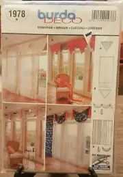 Burda DECO Pattern 1978 w uncut Pattern in German/English/Espanol/French/Italian