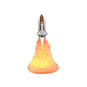 Rocket Light Creative LED Breathing Night Light Novelty Practical Desk Lamp(A-Small)