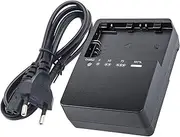 LC-E6 Battery Quick Charger Compatible with LP-E6 LC-E6E LC-E6 Batteries for Canon EOS R R5 R6 6D 7D 5D 5DS 5DS R 60D 60DA 70D 80D 5D Mark III 90D Mark II Cameras Power Supply