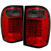 Ford 01-05 Ranger Red Smoke LED Rear Tail Light Brake Lamp Set XLT XL Splash (for: Ford)