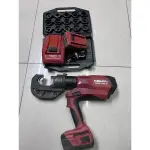 二手外匯HILTI NCR 120 壓接機 充電式12噸 壓接 喜利得 120 壓接 22V  喜利得12T 壓接機