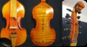 Baroque style SONG Professional Violin,Maestro 5×5 strings viola d'Amore #14093