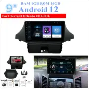 For Chevrolet Orlando 10-16 9'' Android12 1＋16GB Car Stereo Radio GPS Nav Player (for: Chevrolet)