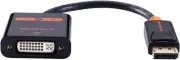 6" DP to DVI-I Adapter DP to DVI-D Splitter Male to Female Video Link 1080P