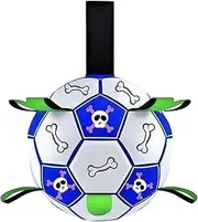 Dog Training Toy Herding Soccer Ball - Dog Herding Toys | Puppy Herding Soccer Ball Interactive | Tug Of War Entertainment Game | Soccer Ball Dog Toy For Small, Medium, Large Dogs | Tug Of War Enterta