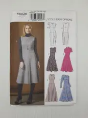 Vogue Sewing Pattern 9025 V9025 Misses Fitted Dress Pattern Size 14-22 NEW