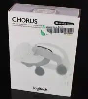 Logitech Chorus VR Off-Ear Integrated Audio for Meta Quest 2 White “ BRAND NEW”