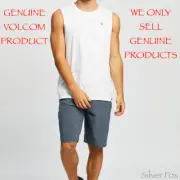GENUINE VOLCOM SOLID MENS WHITE TANK TOP MUSCLE TEE SINGLET T SHIRT BRAND NEW
