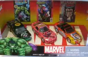 JOHNNY LIGHTNING MARVEL 3 PACK ~SPIDER-MAN VIPER, HULK RAM & WOLVERINE MUSTANG~