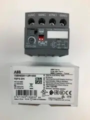 NEW ABB TEF4-ON FRONTAL ELECTRONIC TIMER 1SBN020112R1000