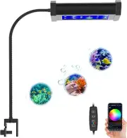 Lominie LED Aquarium Light, Full Spectrum Fish Tank Light, Clip on Freshwater...