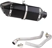 Motorcycle Exhaust Systerm Full System Motorcycle GP Exhaust Escape Modify Fr&on&t Link Pipe Carbon Muffller DB Killer For Su&zu&ki For GIXXER 250 SF250(TYPE-B)