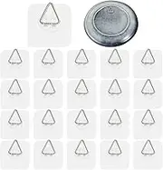 Wall Plate Hangers for Display - Invisible Adhesive Picture Hangers for Wall - Ideal for Hanging Decorative Plates | Photo Frames | Paintings - 2.3 Inch