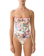 Camilla Ruched Underwire One Piece Swimsuit