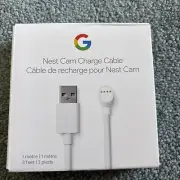 Genuine OEM Google Nest Cam Indoor Battery Charge Cable New
