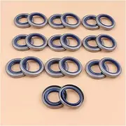 VZPIU 10Pair Crank Shaft Oil Seals Fit for H-u-s-q-v-a-r-n-a 365 362 372 372XP 371 371K 375K for JONSERED 2171 2071 2065 Gasoline Chainsaw Parts