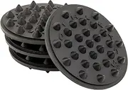 Oehlbach Shock Absorber - Vibration Absorber for Subwoofer, Speaker, Amplifier & Turntable - Vibration Protection, Speaker Feet, Set of 4, Black