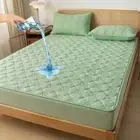 Quilted Mattress Protector Cover – Waterproof Fitted Sheet for Elderly or Kids