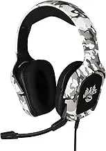 Konix Drakkar Ares Camo - Wired Gaming Headset with Microphone - 3.5 mm Jack - High Audio Quality - Headset with Flexible Microphone - Comfortable and Insulating Pads
