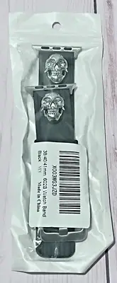 Smart Watch Skull Black Band 38mm 40mm 41mm iWatch Compatible Unopened Package