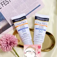 在飛比找蝦皮購物優惠-Neutrogena 透明面部 SPF 50 防曬霜 - 專