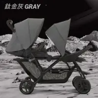 在飛比找momo購物網優惠-【Graco】雙人前後座嬰幼兒手推車 城市雙人行 Stadi