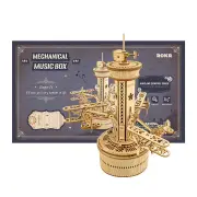 ROKR Airplane Control Tower Mechanical Music Box