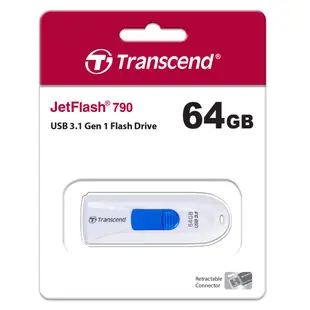 Transcend 創見 JetFlash790 32G 64G 128G 256G USB 3.1 高速 隨身碟