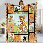 Personalized Bambi Blanket | Bambi Fleece Blanket | Bambi Birthday Blanket |