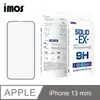 iMOS iPhone 13 mini 5.4吋 點膠2.5D窄黑邊玻璃 美商康寧公司授權(AG2bC)