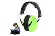 Noise Reduction Earmuffs Kids Hearing Protection Earmuffs for Travel Game-Green