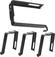 GREENADSCAPE Door Hangers Metal Cubicle Hooks Over The Door Organizer Multi-Function Hook Space-Saving Easy Install Home Organization