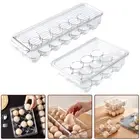Efficient Egg Organization with Transparent Storage Box for Refrigerator