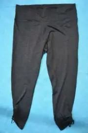 AUTOGRAPH Ruched BLACK PANTS GYM-ActiveWEAR-CASUAL Size 26 NEW STRETCH rrp$49.99