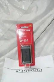 Canon BP-930 Lithium-Ion Battery Pack 7.2v 3000mA NEW GENUINE CANON BRAND BP 930