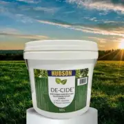 Hudson DE-CIDE Diatomaceous Earth 10L Pest Control and Plant Growth