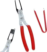 2 PCS Relay Tester, Electrical Disconnect Pliers, Automotive Relay Fmm Fuses Puller Tool, Automotive Relay Tester (Red)