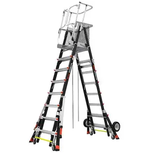 小巨人【滑輪車架】15073（適用安全防護梯）工作梯配件 輔助使用 多功能 五金工具 車架 移動 工具梯 工作梯