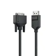 Alogic EL2DPVGA-02 2m Elements DisplayPort to VGA Cable Full HD 1080p at 60H Male to Male