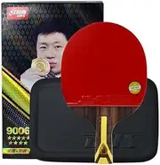 SPP DHS 9 Star H9006-CS Table Tennis Racket - Professional Ping Pong Bat with CS Handle for Superior Grip and Control - High Spin and Speed