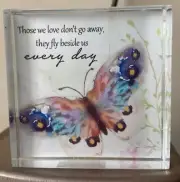 Ganz "Those We Love Don't Go Away, They Fly Beside Us Every Day" Bereavement