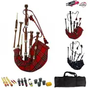 Scottish Bagpipes for Beginners - Full Set with All Accessories and Carrying Bag