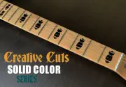 George Lynch Kamikaze Bomb ESP Solid BLACK Inlay Stickers for BASS and GUITAR