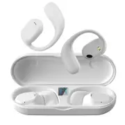 Open Ear Headphones Wireless Bluetooth Air Bone Conduction Headphones Head Se...