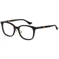 在飛比找momo購物網優惠-【GUCCI 古馳】光學眼鏡 GG1500OK(琥珀色)