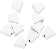 Vaguelly 10pcs Slider Fader Knobs Replacement for Mixer Console White Fader Caps 4mm Hole Diameter for Equipment