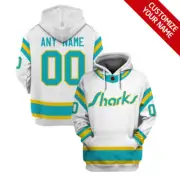 San Jose Sharks Hoodie Custom Hockey Team Christmas Gift Pullover Lightweight