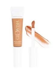 HUDA BEAUTY GloWish Bright Lights Sheer Concealer 08 Tan .35 oz New