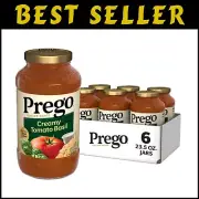 Bulk Creamy Tomato Basil Pasta Sauce - 6 x 23.5 oz Jars - Family-Friendly Meals